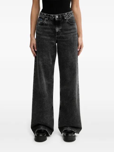 wide-leg jeans by KARL LAGERFELD JEANS