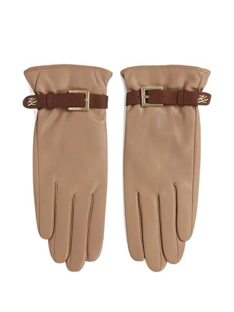 K/Autograph belt gloves by KARL LAGERFELD