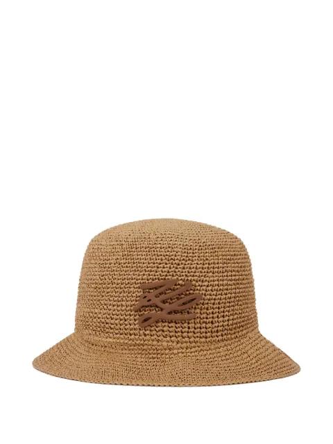 K/Autograph crochet hat by KARL LAGERFELD