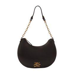 K/Autograph moon shoulder bag by KARL LAGERFELD