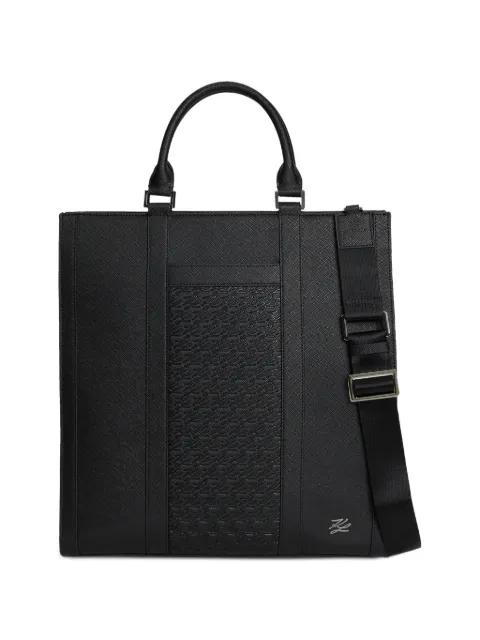 K/Autograph panelled tote bag by KARL LAGERFELD