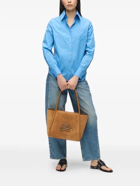 K/Autograph patch tote bag by KARL LAGERFELD