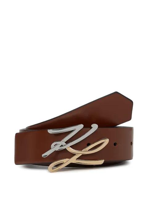 K/Autograph reversible belt by KARL LAGERFELD