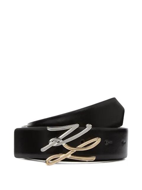 K/Autograph reversible belt by KARL LAGERFELD