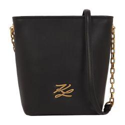 K/Autograph small bucket bag by KARL LAGERFELD