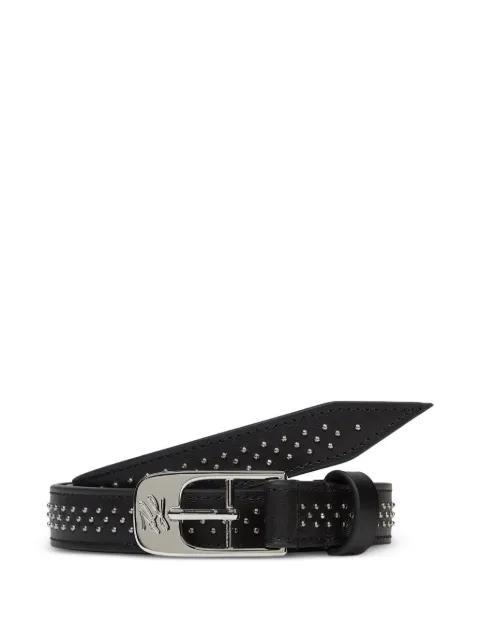K/Autograph studded belt by KARL LAGERFELD