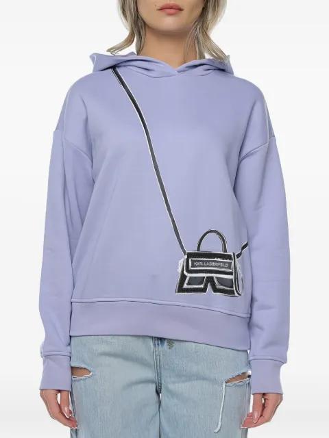 K Bag hoodie by KARL LAGERFELD