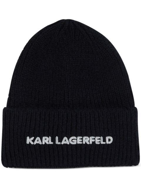 K/Essential beanie by KARL LAGERFELD