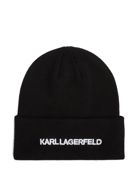 K/Essential beanie by KARL LAGERFELD