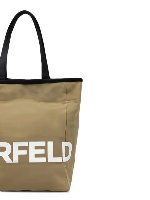 K/Essential logo-detail tote bag by KARL LAGERFELD