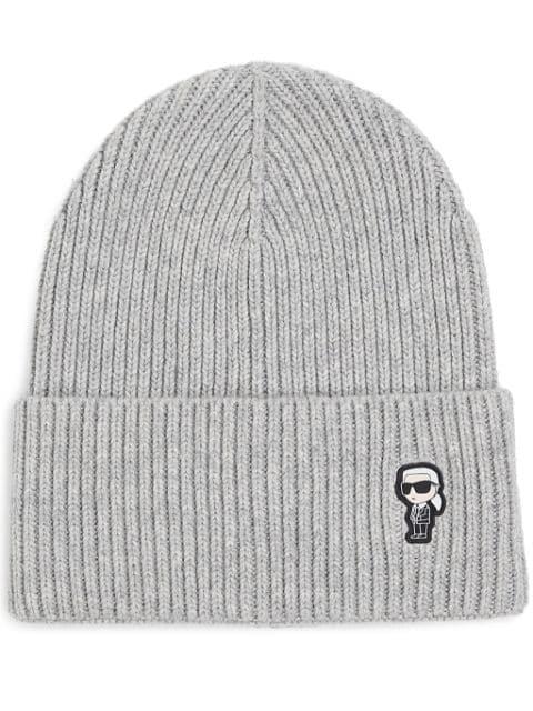 K/Ikonik 2.0 beanie by KARL LAGERFELD