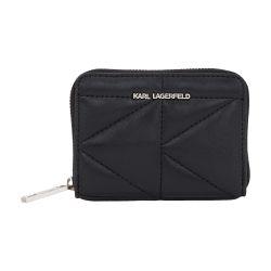 K/Kuilt zip-around wallet by KARL LAGERFELD