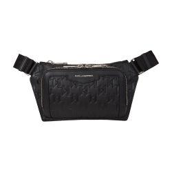 K/Loom leather bum bag by KARL LAGERFELD