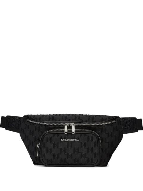 K/Monogram belt bag by KARL LAGERFELD