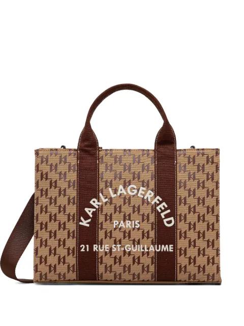 K/RSG monogram tote bag by KARL LAGERFELD