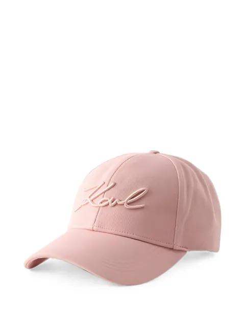 K Signature baseball cap by KARL LAGERFELD