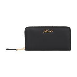 K/Signature continental wallet by KARL LAGERFELD