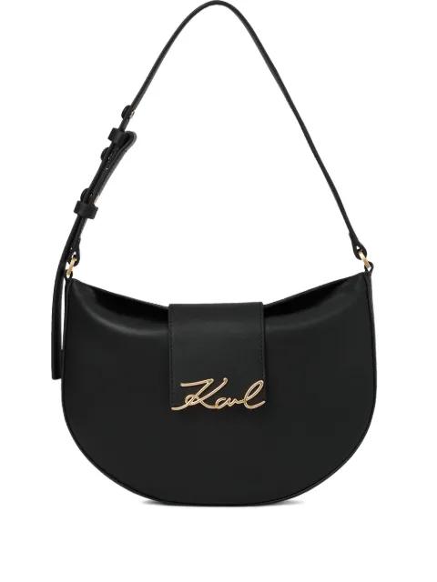 K/Signature shoulder bag by KARL LAGERFELD