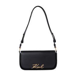 K/Signature two-way crossbody bag by KARL LAGERFELD