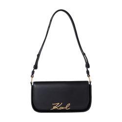 K/Signature two-way crossbody bag by KARL LAGERFELD
