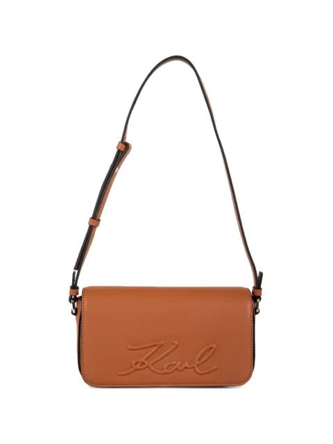 K/Ville logo-detail shoulder bag by KARL LAGERFELD