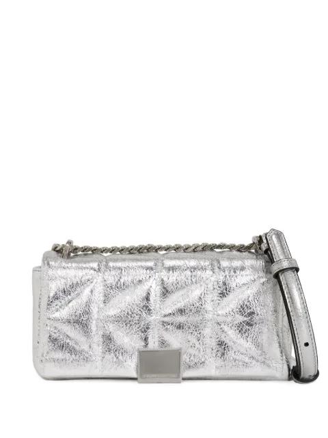 K/kuilt metallic quilted cross body bag by KARL LAGERFELD