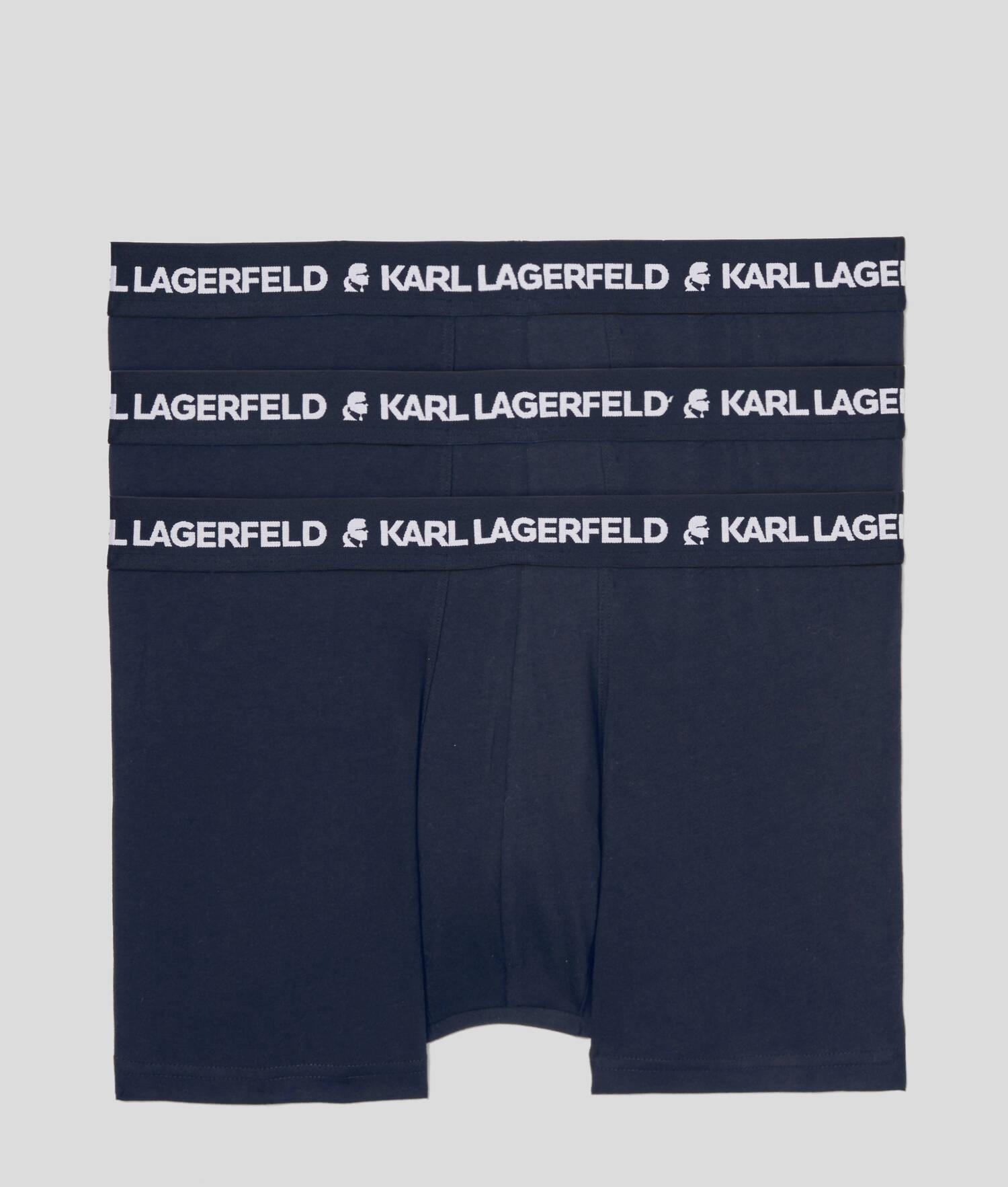 KARL LOGO MONOCHROME TRUNKS - 3 PACK by KARL LAGERFELD