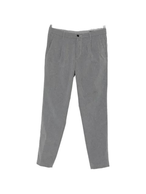 KL-Calvin zip-up trousers by KARL LAGERFELD
