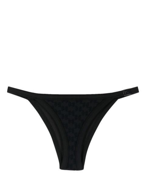 KL monogram bikini bottoms by KARL LAGERFELD
