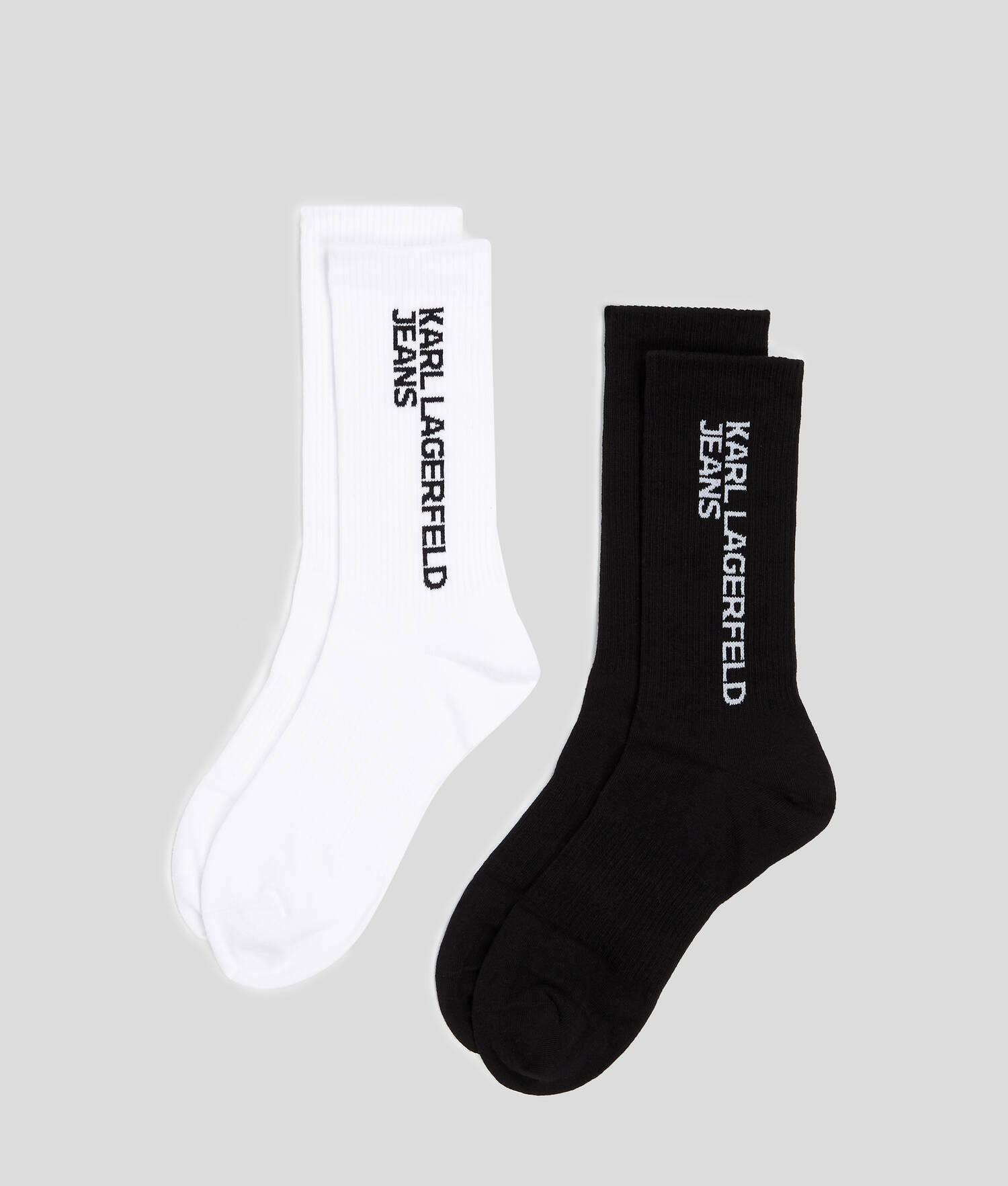 KLJ LOGO SOCKS – 2 PACK by KARL LAGERFELD