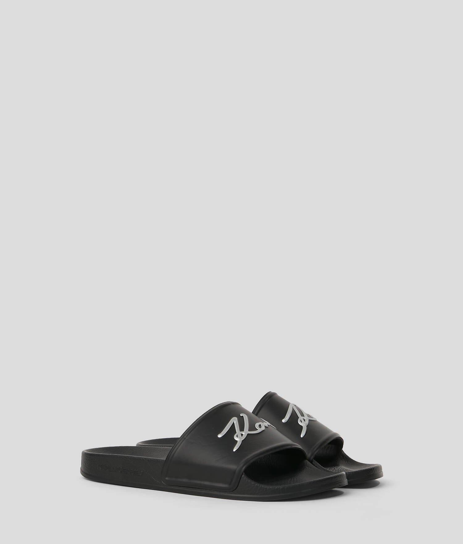 KONDO SIGNIA SLIDES by KARL LAGERFELD