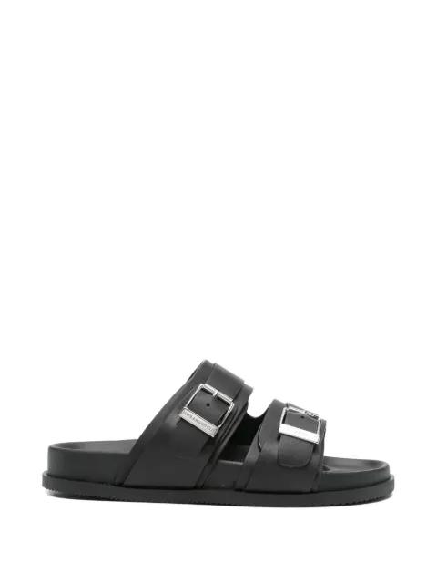 Kaden double-buckle sandals by KARL LAGERFELD