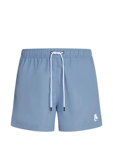 Kameo logo-print swim shorts by KARL LAGERFELD