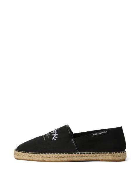 Kamino Riviera embroidery espadrilles by KARL LAGERFELD