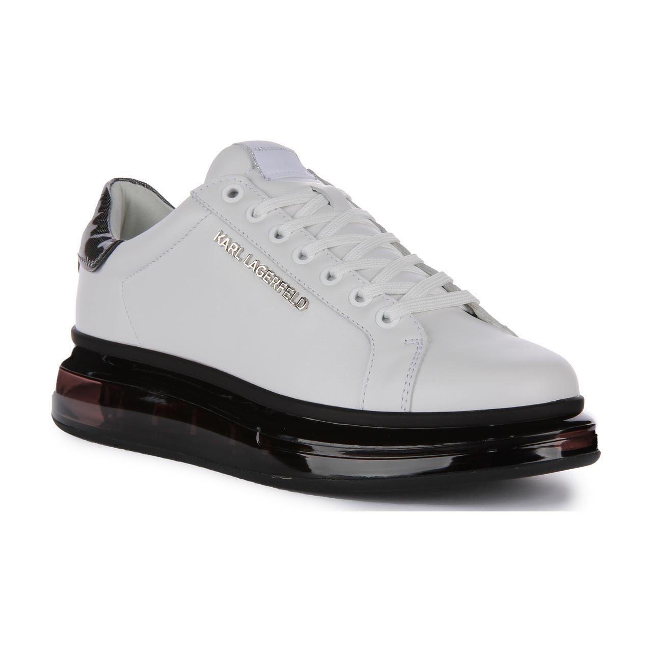 'Kapri Kushion' Leather Trainers by KARL LAGERFELD