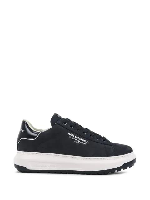 Kapri Lug logo low sneakers by KARL LAGERFELD