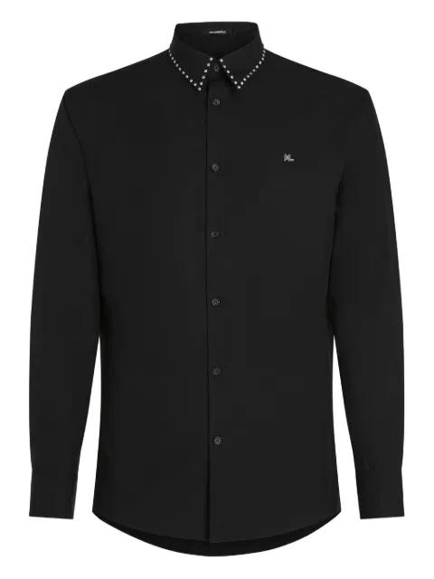 Karl DNA studded shirt by KARL LAGERFELD