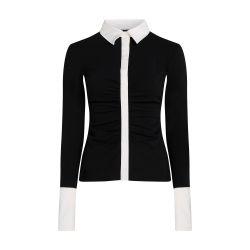 Karl Essential long-sleeved polo by KARL LAGERFELD