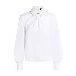 Karl Essential tie-detail shirt by KARL LAGERFELD