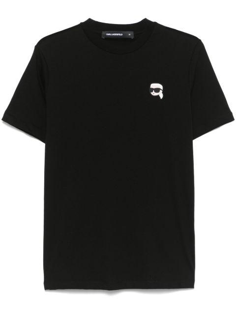 Karl Ikon-patch T-shirt by KARL LAGERFELD