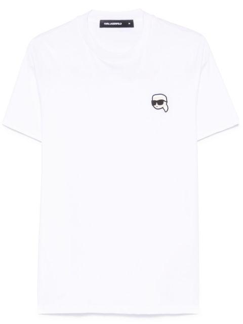 Karl Ikon-patch T-shirt by KARL LAGERFELD