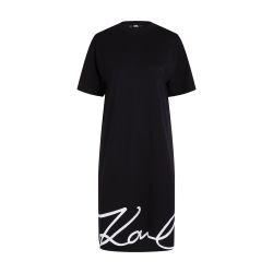 Karl Signature hem t-shirt dress by KARL LAGERFELD