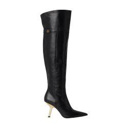 Karl Studio pyramid boots by KARL LAGERFELD