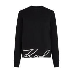 Karl signature hem sweatshirt by KARL LAGERFELD