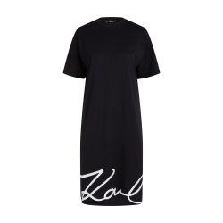 Karl signature hem t-shirt dress by KARL LAGERFELD