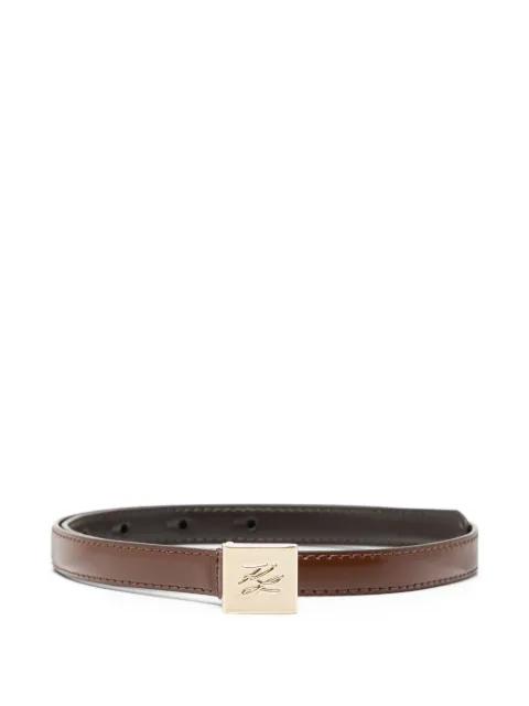 Kautograpgh belt by KARL LAGERFELD