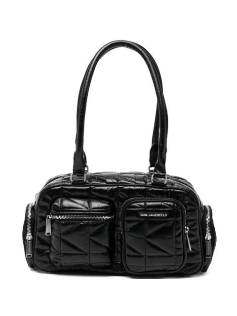 Kkuilt Pockets MD Bowling bag by KARL LAGERFELD