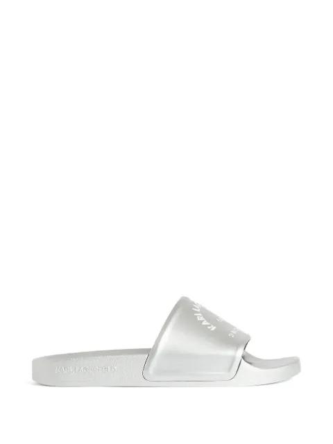 Kondo 2.0 logo-print slides by KARL LAGERFELD