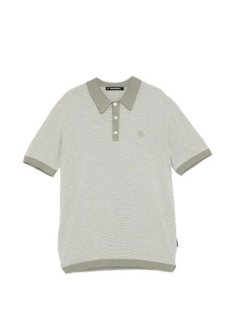 Ottoman polo shirt by KARL LAGERFELD