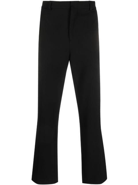 Punto straight-leg trousers by KARL LAGERFELD